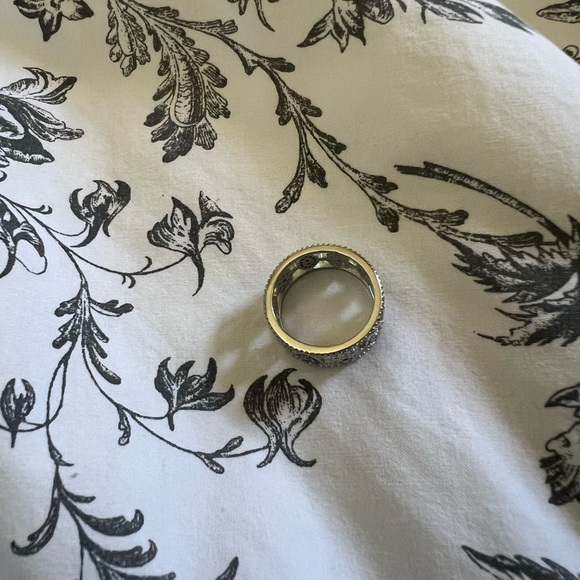 Silver tone evil eye ring - Picture 3 of 6